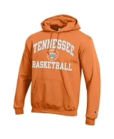 Men's Champion Tennessee Orange Lady Volunteers Basketball Icon Powerblend Pullover Hoodie