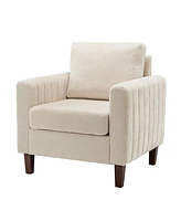 Cera Contemporary Style Accent Chair with Tufted