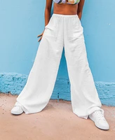 Roxy Juniors' What A Vibe Cotton Beach Pants