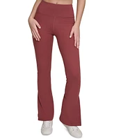 Calvin Klein Women's High-Rise Flare Full-Length Leggings