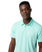 Mens Columbia Carter Crest Polo Short