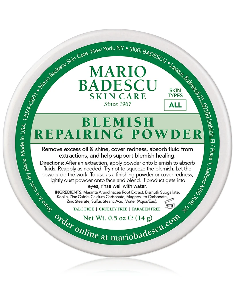 Mario Badescu Blemish Repairing Powder, 0.5 oz.