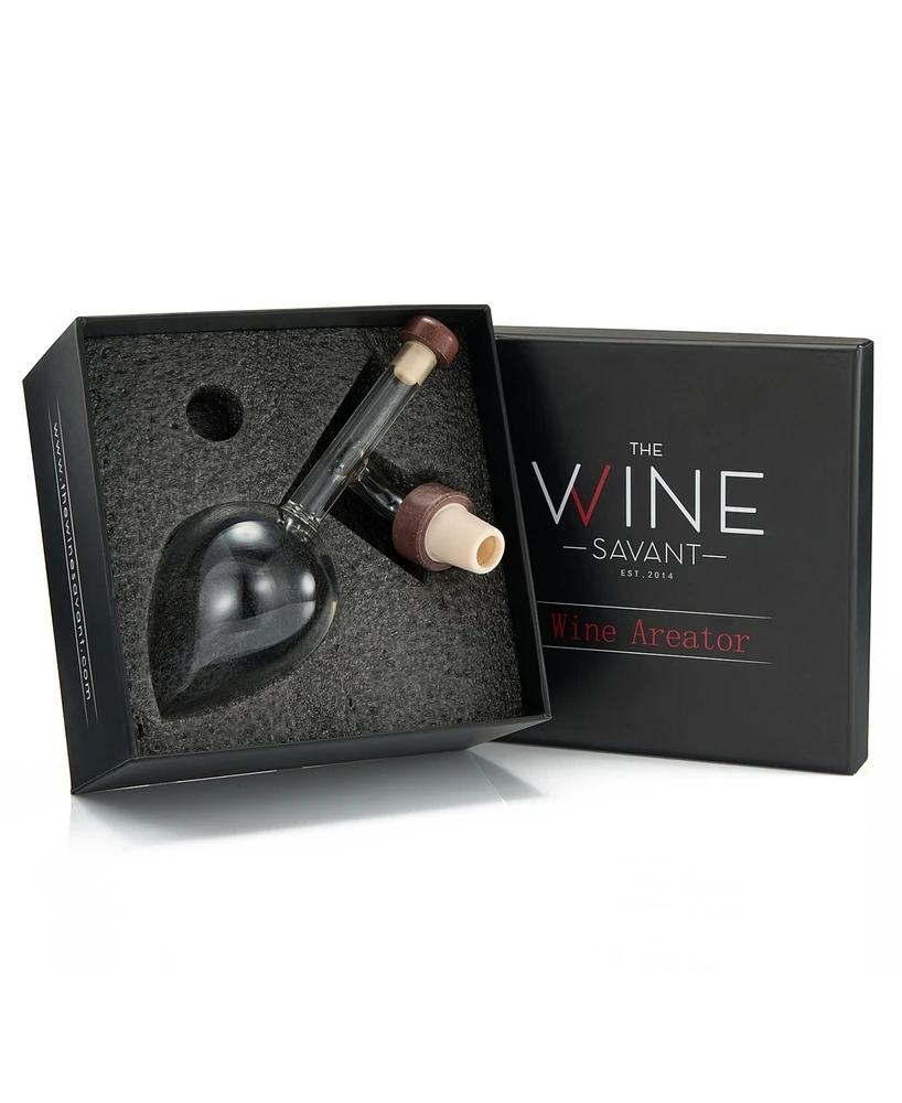 The Wine Savant Italian Wine Aerator and Decanter, Oenophile Gift, with Gift Box