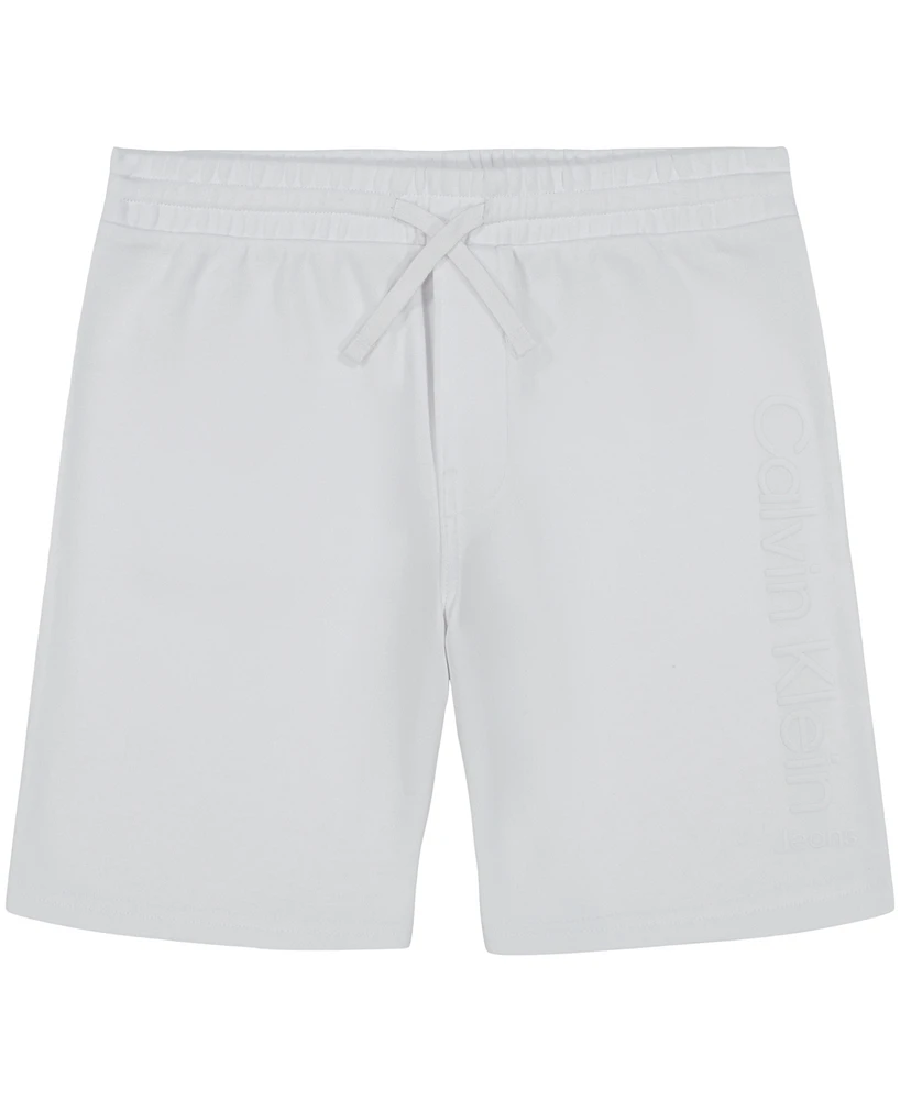 Calvin Klein Big Boys Ghost Logo Knit Shorts