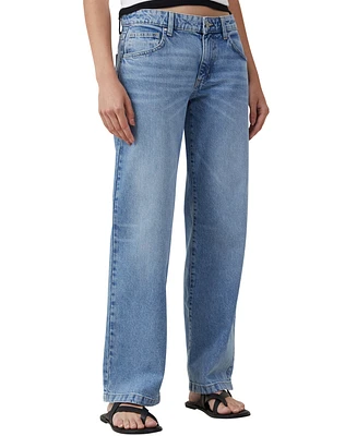 Cotton On Women's Low Rise Straight Jean