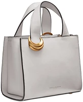 Donna Karan New York Hewlett Leather Top Handle Buckle Crossbody