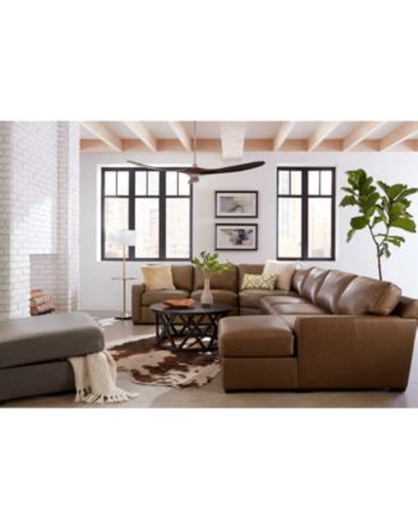 Radley Leather Sectional Collection Created For Macys