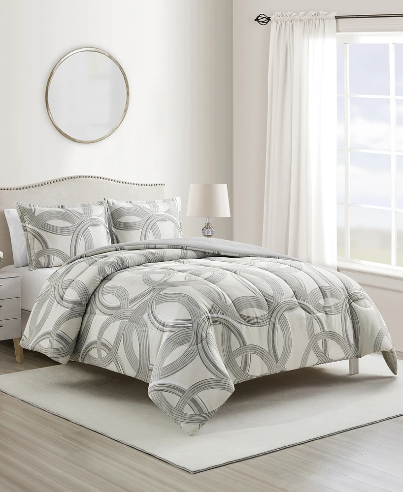 Sunham Rings 3-Pc. Comforter Set, Created for Macy's