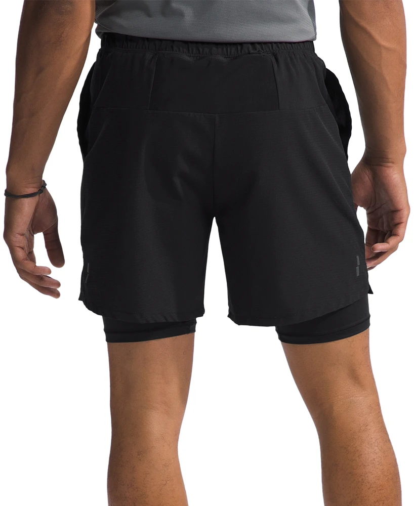 The North Face Men's Sunriser FlashDry Layered 6" Shorts