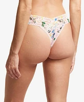 Hanky Panky Printed Signature Lace Original Rise Thong, PR4811