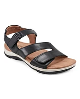 Earth Women's Sureal Quarter Strap Flat Casual Sandals