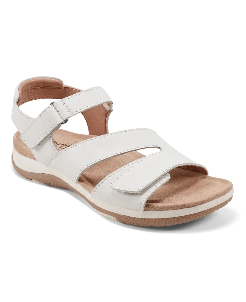 Earth Women's Sureal Quarter Strap Flat Casual Sandals