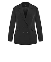 City Chic Women's Oversized Alexis Blazer Jacket