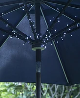 Glitzhome 22' Set of 2 Solar String Light with 50 Led lights