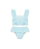 Little Me Baby Girls Daisy Gingham Swimsuit