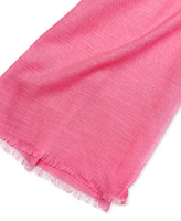 On 34th Women's Soft Sheen Fringe-Trim Scarf