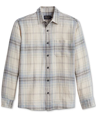 Pendleton Men's Dawson Plaid Long Sleeve Button-Front Shirt