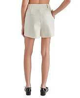 Steve Madden Women's Imelda Faux-Leather Shorts