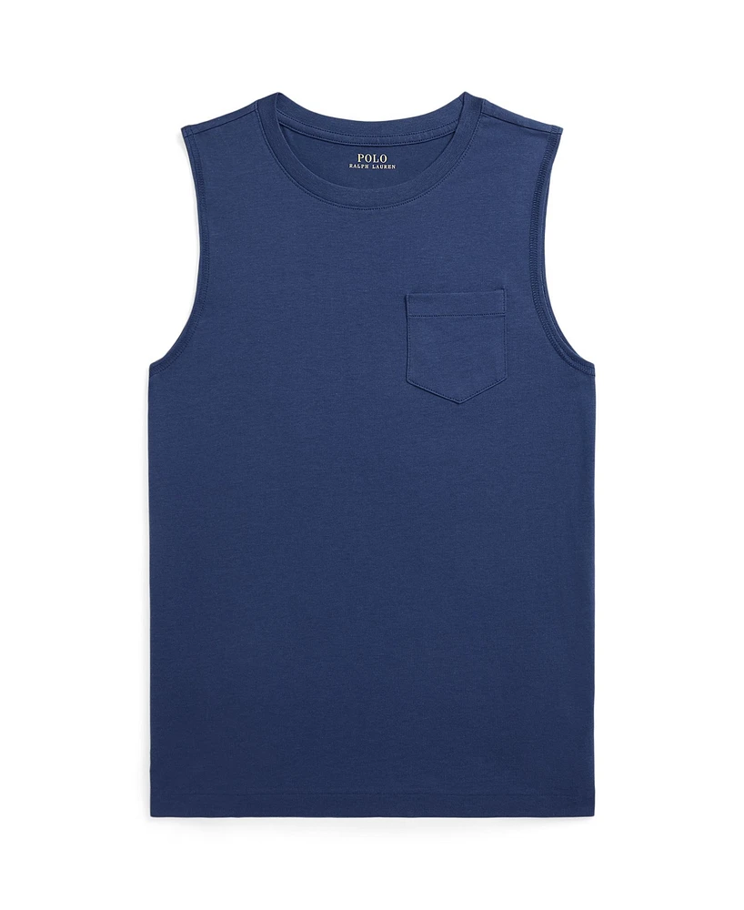 Polo Ralph Lauren Big Boys Cotton Jersey Pocket Tank T-shirt