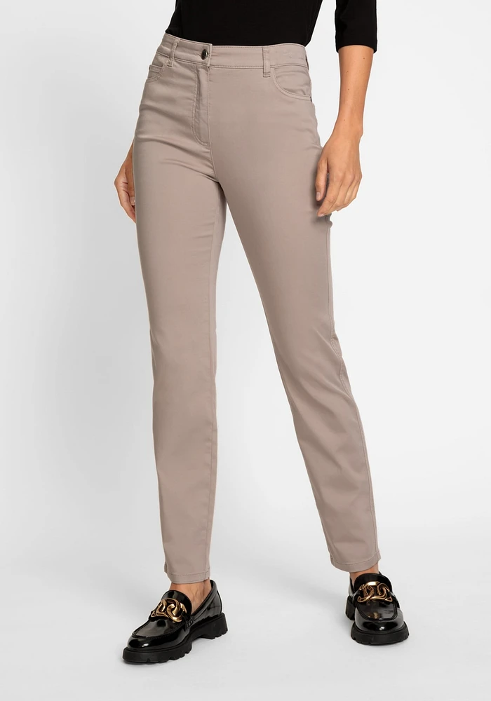 Olsen Women's Mona Fit Slim Leg Power Stretch 5-Pocket Pant