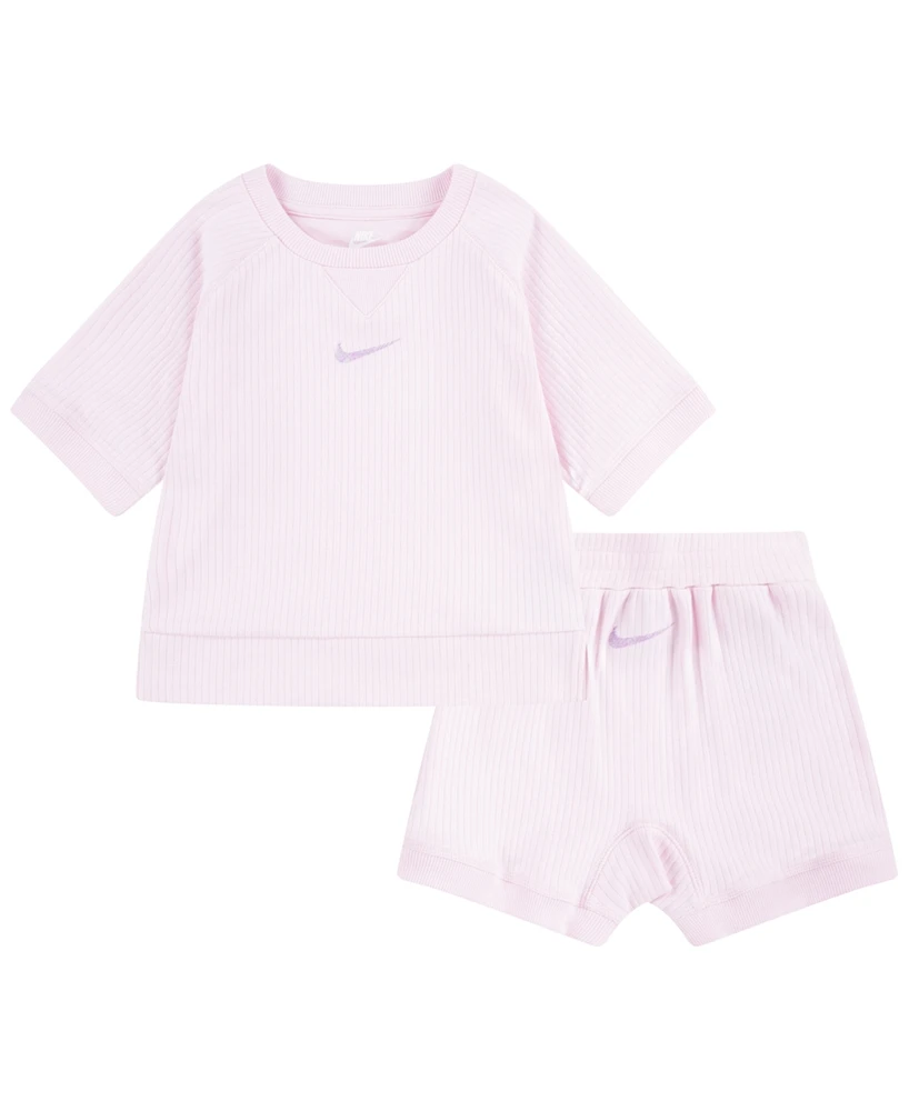 Nike Baby Boys or Girls Readyset Short Set