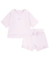 Nike Baby Boys or Girls Readyset Short, 2-Piece Set