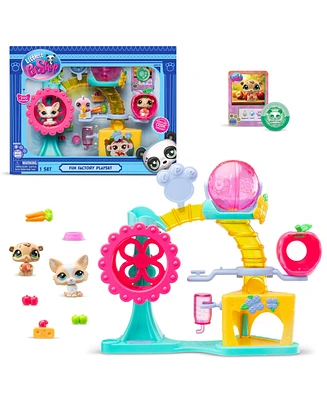 Littlest Pet Shop Fun Factory Playground Play Set