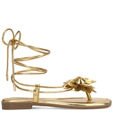 I.n.c. International Concepts Women's Gilma Flower Flat Sandals, Created for Macy's