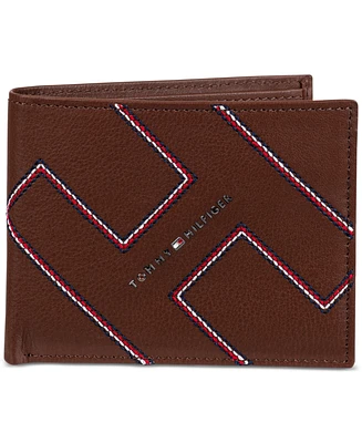 Tommy Hilfiger Men's Puerto Rfid Two-In-One Leather Pocketmate Wallet