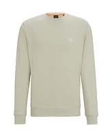 Boss by Hugo Boss Men's Logo Patch Relaxed-Fit Sweatshirt