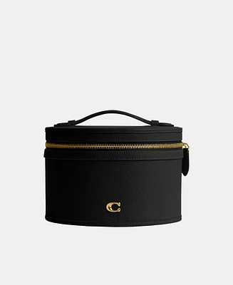 Coach Essential Leather Vanity Case Bag