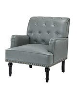 Sostre Contemporary Armchair with Nailhead Trim