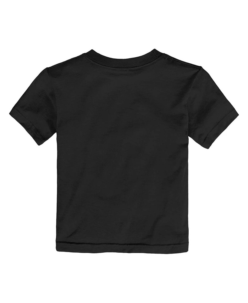 Toddler Boys and Girls Nike Black Kansas City Chiefs Super Bowl Lviii Champions Lombardi Trophy T-shirt