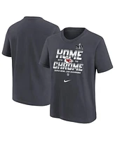 Big Boys Nike Anthracite Kansas City Chiefs Super Bowl Lviii Champions Parade T-shirt