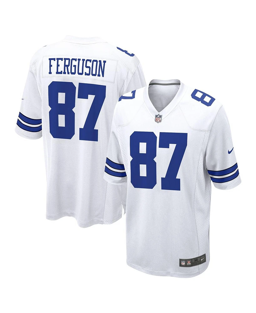 Men's Nike Jake Ferguson White Dallas Cowboys Game Jersey