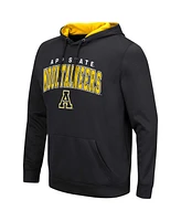 Men's Colosseum Black Appalachian State Mountaineers Resistance Pullover Hoodie