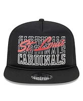 Men's New Era Black St. Louis Cardinals Street Team A-Frame Trucker 9FIFTY Snapback Hat