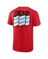 Men's Fanatics Red Chicago Bulls Hometown Originals Clutch T-shirt