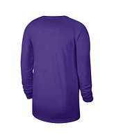 Men's and Women's Nike Purple Sacramento Kings 2023/24 Legend On-Court Practice Long Sleeve T-shirt