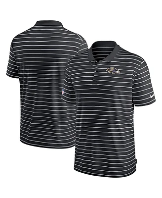 Men's Nike Baltimore Ravens 2022 Sideline Lock Up Victory Performance Polo Shirt