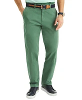 Nautica Men's Classic-Fit Stretch Solid Flat-Front Chino Deck Pants