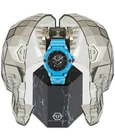 Philipp Plein Unisex The Skull Scuba Duba Silicone Strap Watch 44mm