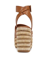 Franco Sarto Women's Toni Espadrille Wedge Sandals