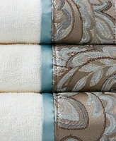 Madison Park Aubrey 6-Pc Jacquard Bath Towel Set