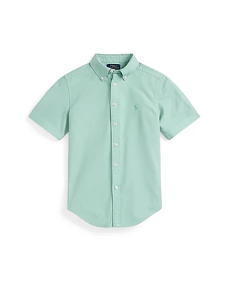 Polo Ralph Lauren Big Boys Cotton Oxford Short-Sleeves Shirt