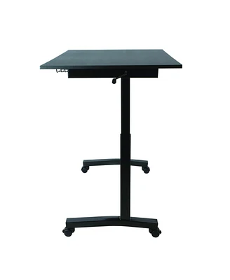Simplie Fun Adjustable Height Atlantic Desk with Side Crank