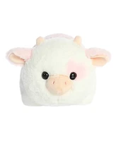 Aurora Medium Moonique Strawberry Milk Cow Spudsters Adorable Plush Toy White 10"