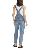 Silver Jeans Co. Women's Baggy Straight Leg Overalls