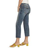 Silver Jeans Co. Women's Suki Mid Rise Curvy Fit Flare