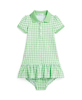 Polo Ralph Lauren Baby Girls Pony Mesh Dress